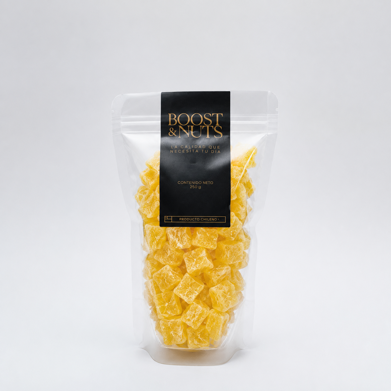 Piña en Cubo Deshidratada